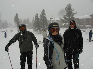 Skiing at Mammoth